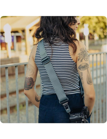 Correa para cámara Peak Design Slide Kelp 83.8-144.8 cm