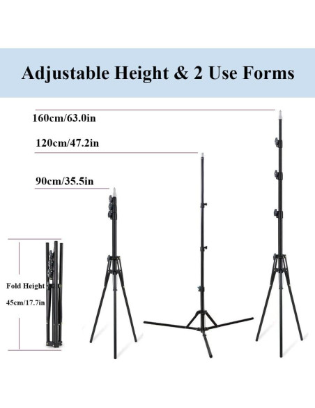 Soporte de trípode ajustable HANTAQ para proyector y cámara