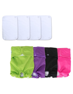 Pañales Reutilizables para Perros Hembras Teamoy S