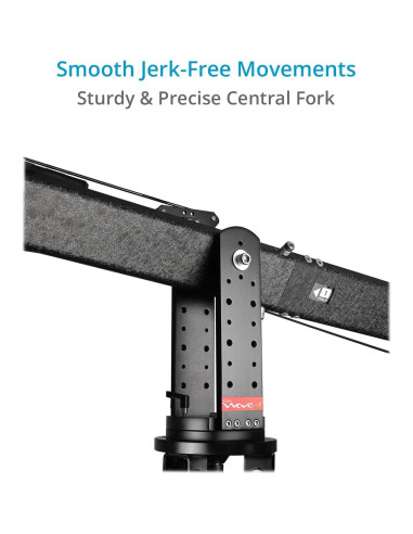 Grúa de cámara Proaim Wave-5P 24 pies con trípode y dolly