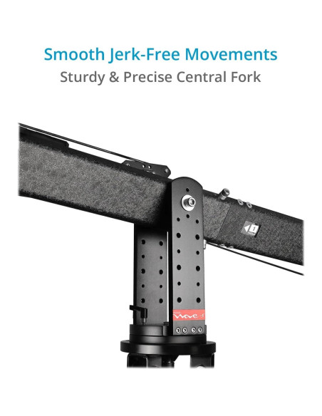 Grúa de cámara Proaim Wave-5P 24 pies con trípode y dolly