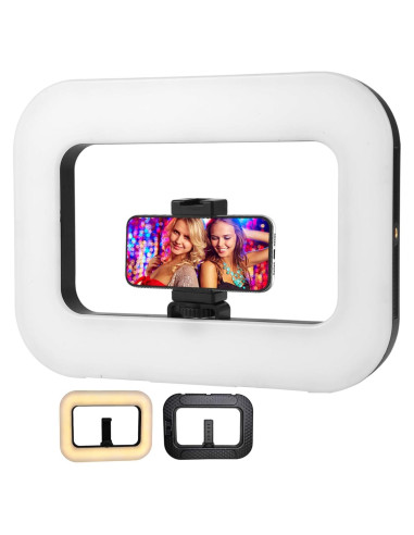 Anillo de Luz LED Portátil NANBEITONG con Batería 8000mAh