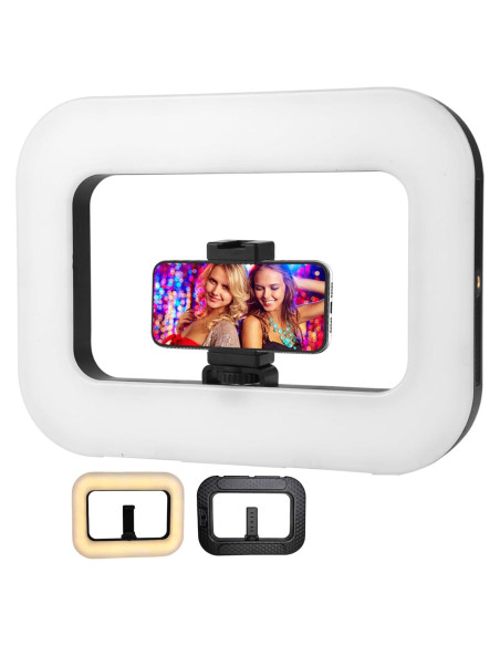 Anillo de Luz LED Portátil NANBEITONG con Batería 8000mAh