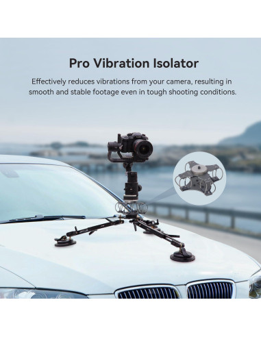 Aislador de Vibraciones CAME-TV para DJI RS 4/3 - Soporta 5kg