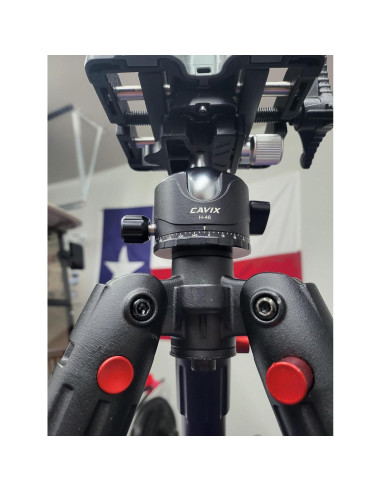 Kit Adaptador Cabeza de Bola Trípode Bog Death Grip 3/8"