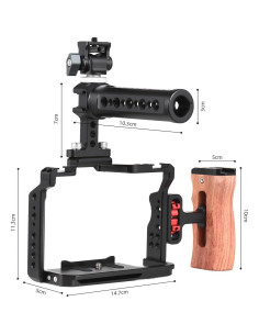 Estabilizador de Cámara Andoer para Sony A7IV/A7III - Kit Completo 2