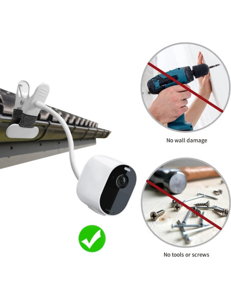 Soporte Flexible para Cámara TP-Link Tapo C200/C210/C220 - Sin Herramientas