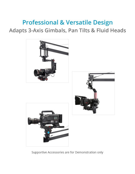 Grúa de Cámara PROAIM 14 pies para Gimbals y DSLR hasta 8kg