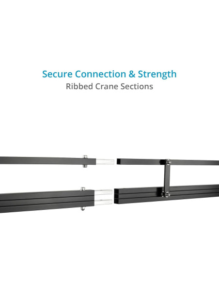 Grúa de Cámara PROAIM 14 pies para Gimbals y DSLR hasta 8kg