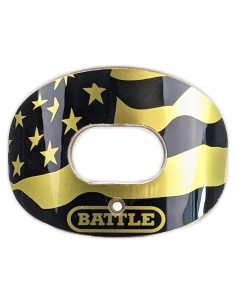 Protector Bucal de Fútbol Battle Sports 2.0 Dorado - Máxima Protección