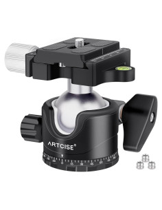 Cabezal de bola panorámico ArtiCise EB36 para trípode 36mm