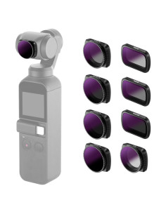 Kit de Filtros Magnéticos Neewer para DJI Osmo Pocket - 8 Piezas ND4 ND8 ND16 CPL