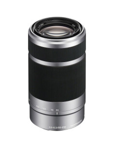 Lente Sony E 55-210mm f/4.5-6.3 OSS Plata + Kit de Filtros 2