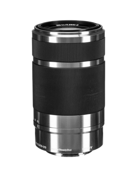 Lente Sony E 55-210mm f/4.5-6.3 OSS Plata + Kit de Filtros