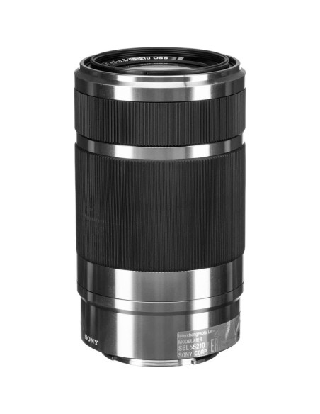 Lente Sony E 55-210mm f/4.5-6.3 OSS Plata + Kit de Filtros