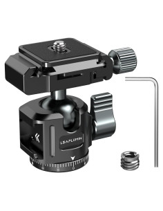 Cabezal de bola de trípode Leaplumin 360 con placa Arca