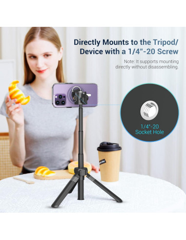 Soporte de Cámara de Continuidad PROfezzion para MacBook - Negro