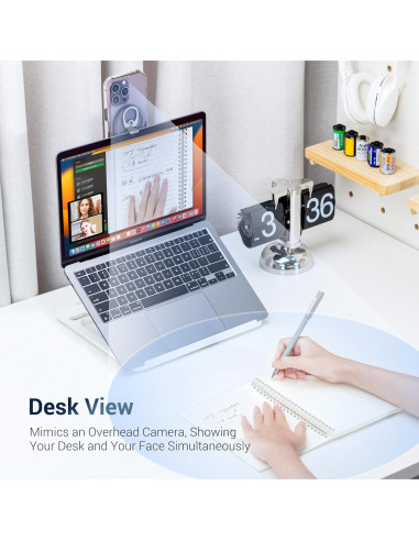 Soporte de Cámara de Continuidad PROfezzion para MacBook - Negro