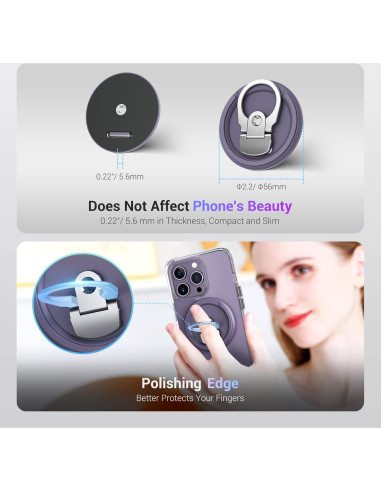 Soporte de Cámara de Continuidad PROfezzion para MacBook - Negro