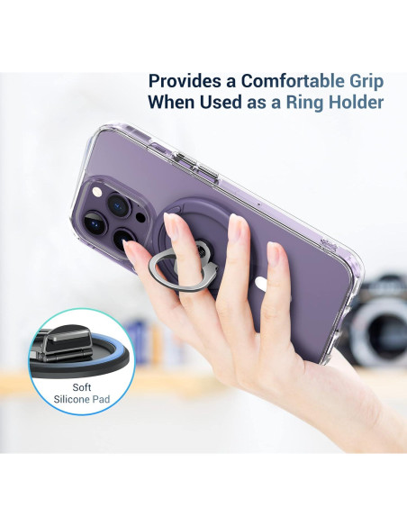 Soporte de Cámara de Continuidad PROfezzion para MacBook - Negro