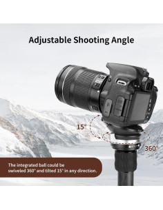 Cabezal de Nivelación de Trípode Cayer, Aluminio 55 mm, 6 kg 2