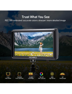 Monitor de Campo FEELWORLD FW568 V3 6" Full HD 1920x1080 2