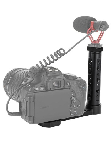 Agarre L Lateral de Aluminio CAMVATE para Gimbals DJI y Zhiyun