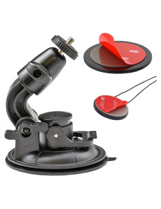 Soporte de Ventosa para Cámara DSLR Woleyi con Correa de Seguridad