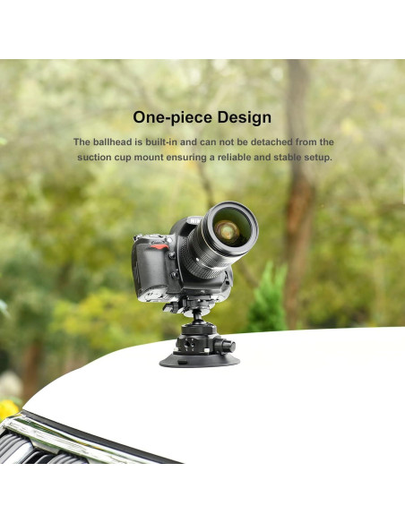 Soporte de Ventosa SUNWAYFOTO BS-01 para Cámara DSLR y GoPro