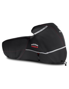 Cubierta de Motocicleta Rosefray 600D XXL Impermeable Negra