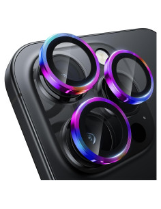 Protector de Lente de Cámara WSKEN para iPhone 16 Pro Max - Cristal Templado 9H