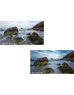 Filtro Densidad Neutra Variable Digital Nc ND2-ND1000 55mm 2