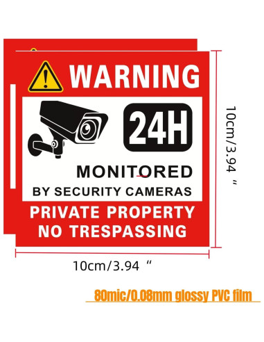 Soporte de cámara de seguridad CCTV SAMIDEA - Acero resistente, ajuste universal