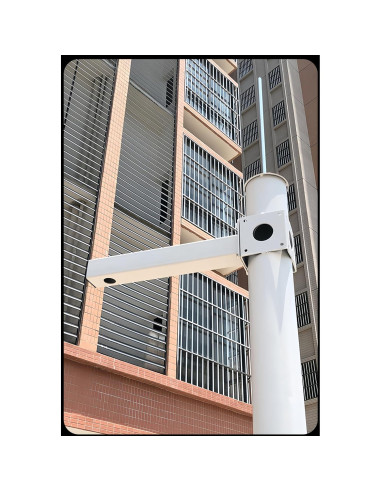 Soporte de cámara de seguridad CCTV SAMIDEA - Acero resistente, ajuste universal