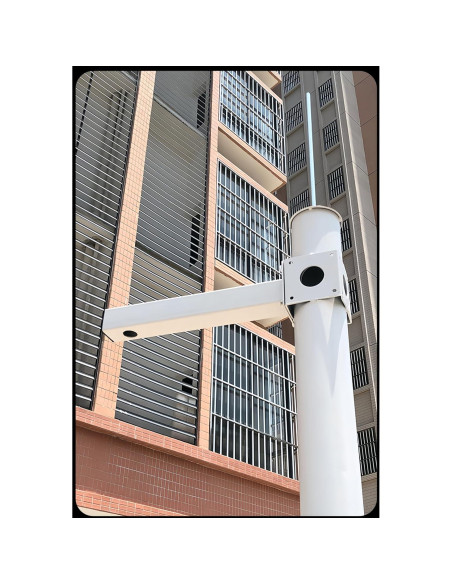 Soporte de cámara de seguridad CCTV SAMIDEA - Acero resistente, ajuste universal