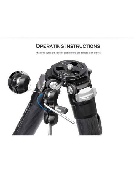 Brazo Mágico Triple Articulado Leofoto AM-2L para Smartphone