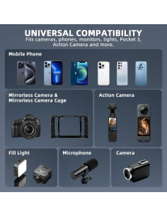 Soporte de Brazo Mágico BRDRC 24.9 cm para Cámara y Teléfono 2