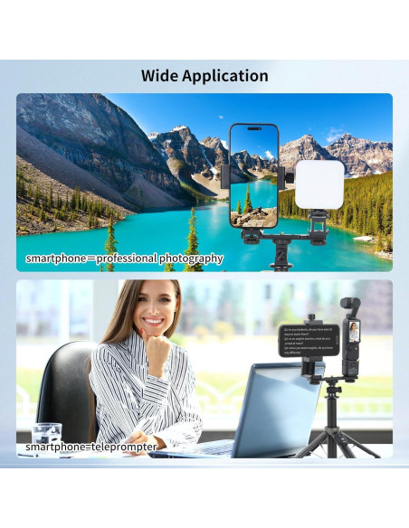 Soporte para Teléfono UTEBIT con Varilla Extensible y 3 Zapatas