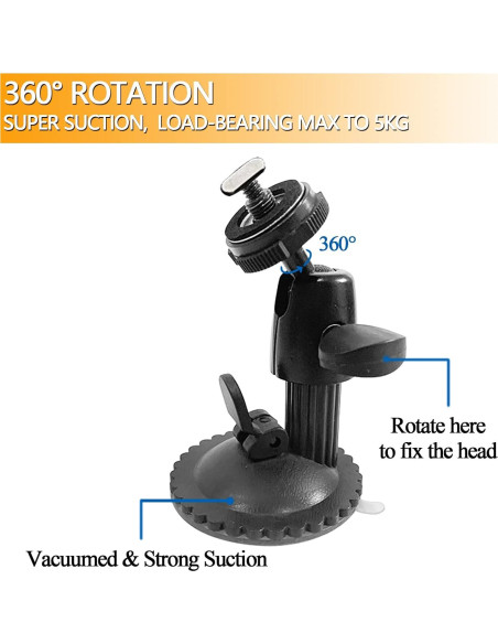 Soporte de Ventosa DOUXURY para Monitor de 7 a 10.1 Pulgadas