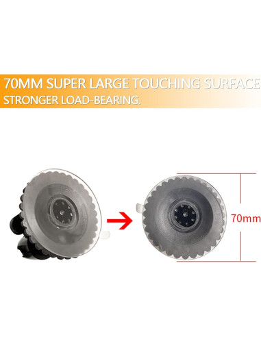 Soporte de Ventosa DOUXURY para Monitor de 7 a 10.1 Pulgadas