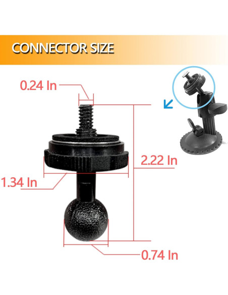 Soporte de Ventosa DOUXURY para Monitor de 7 a 10.1 Pulgadas