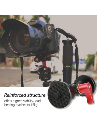 Adaptador de Brazo Mágico Acouto 360 para Monitor y Luz