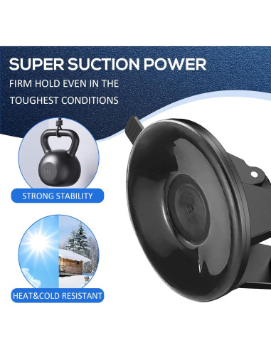 Soporte de Ventosa para Detector de Radar Escort - Mejorado