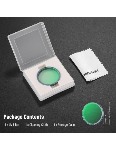 Filtro UV NEEWER FL-A70 para DJI Osmo Action 5 Pro/4/3