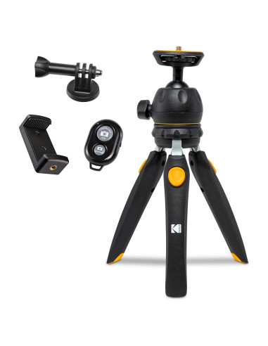 Trípode Mini Kodak Ajustable 22.86 cm con Adaptadores