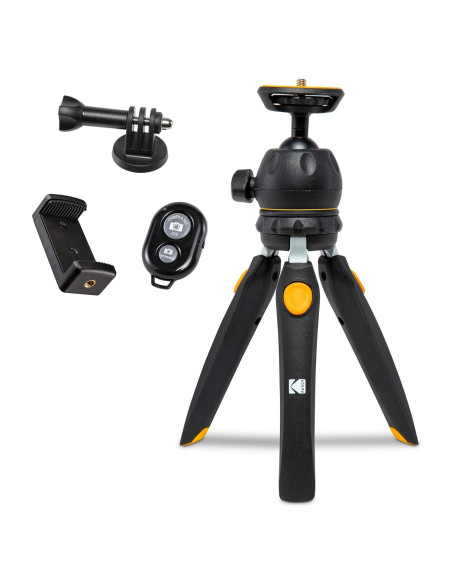 Trípode Mini Kodak Ajustable 22.86 cm con Adaptadores