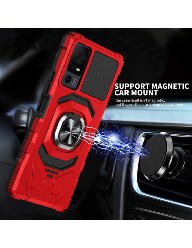 Funda Protectora TCL 40 XL con Soporte y Protector de Pantalla