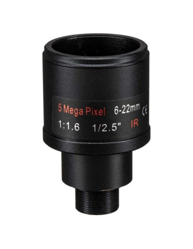 Lente Varifocal M12 Marshall 6-22mm f/1.6 5MP CV500