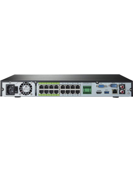 Sistema de Seguridad Lorex Nocturnal 4K NVR 16 Canales 4TB