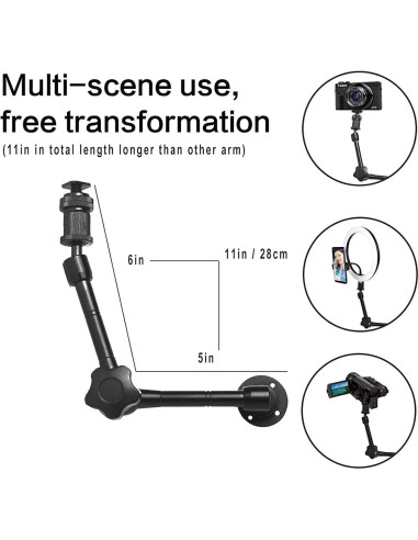 Soporte de Pared Articulado 2-Be-Best para Proyector 28 cm